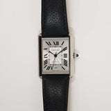 Cartier Tank Must WSTA0040 Silver Roman Dial Dec 2019 - View 1