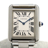Cartier Tank Solo Large W5200013 Silver Roman Dial Mar 2012 - View 1