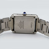 Cartier Tank Solo Large W5200013 Silver Roman Dial Mar 2012 - View 8