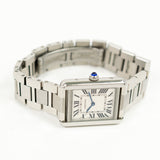 Cartier Tank Solo Small W5200013 Silver Roman Dial Sep 2017