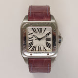 Cartier Tank Solo W20126X8 Silver Roman Dial Nov 2012 - View 1