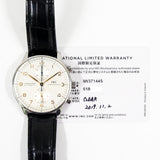 IWC Portugieser Chronograph IW371445 Silver Dial Nov 2019