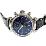 IWC Portugieser Chronograph IW393402 Blue Arabic Dial Jul 2018 - View 4
