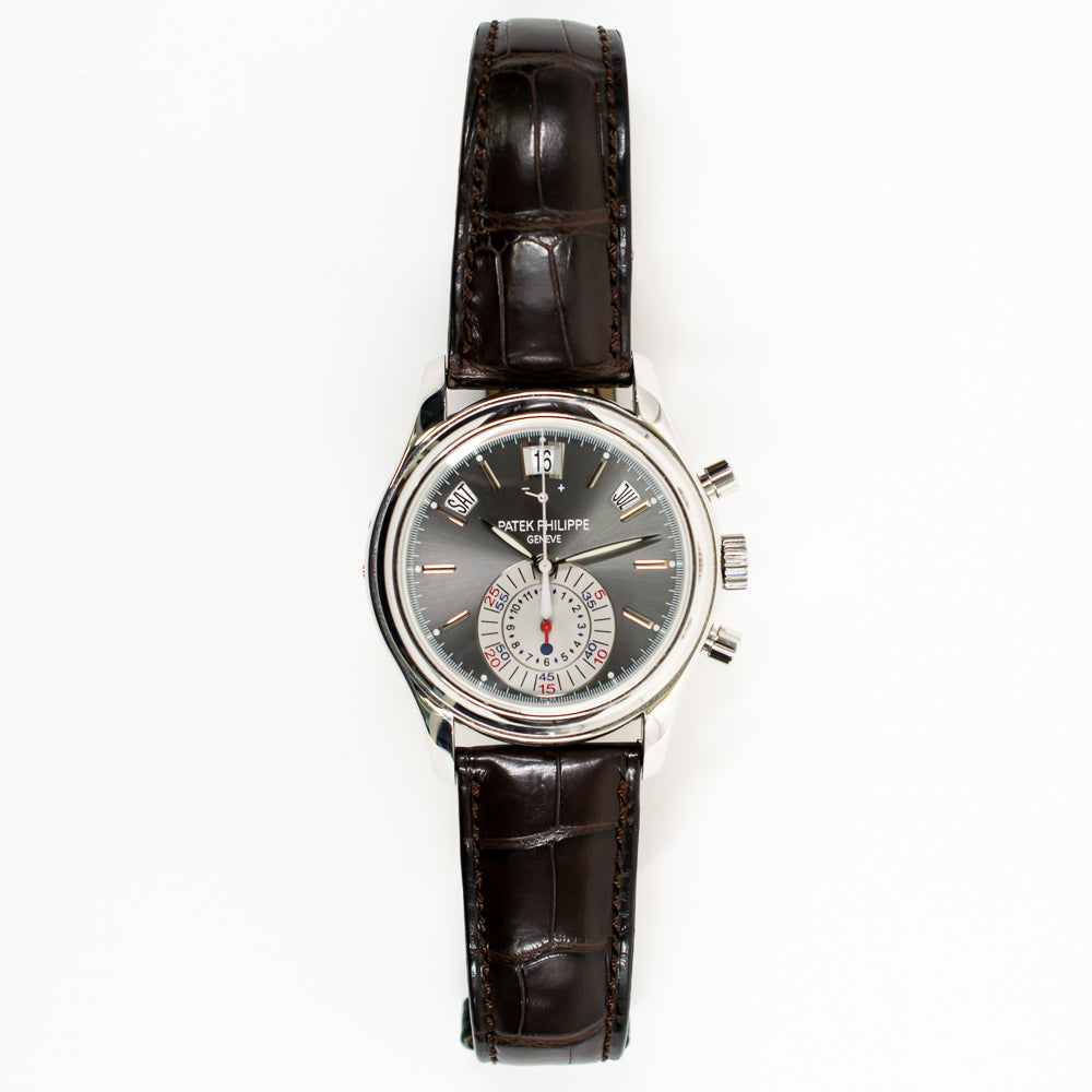 Patek Philippe Annual Calendar 5960P-001 Grey Dial Nov 2006