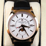 Patek Philippe Annual Calendar Complication 5496R-001 White Dial May 2021 - View 1