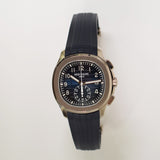 Patek Philippe Aquanaut Chronograph 5968G-001 Blue Dial Dec 2021 - View 1