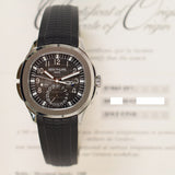 Patek Philippe Aquanaut Travel Time 5164A-001 Black Dial Oct 2012 - View 2
