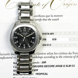 Patek Philippe Aquanut 5167A-001 Black Arabic Dial Jun 2017