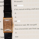 Patek Philippe Calatrava 1442R Champagne Dial - View 2