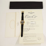 Patek Philippe Calatrava 37mm Yellow Gold 3919J-016 Black Roman Dial Jun 2008 - View 11