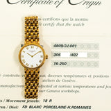 Patek Philippe Calatrava 4809/2J-001 White Roman Dial May 2000