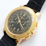 Patek Philippe Complications Chronograph 5070J-001 Black Dial May 2001