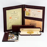 Patek Philippe Ellipse 4764/011 Champagne Diamond Dial Sep 1996