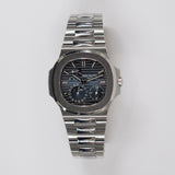 Patek Philippe Nautilus 40mm Annual Calendar 5712/1A-001 Blue Dial Mar 2021 - View 1