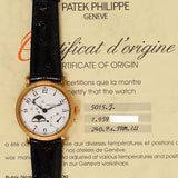 Patek Philippe Perpetual Calendar 5015J White Arabic Dial Jun 1994 - View 2