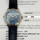 Patek Philippe Perpetual Calendar 5327G-001 Blue Dial May 2023 - View 2