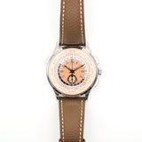 Patek Philippe World Time Flyback Chronograph 5935A-001 Rose Dial Mar 2023