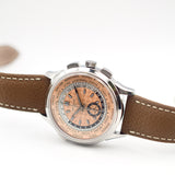 Patek Philippe World Time Flyback Chronograph 5935A-001 Rose Dial Mar 2023