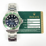Rolex Submariner Date 16610LV Kermit Dial Aug 2008