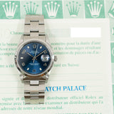 Rolex Oyster Perpetual Date 15200 Blue Dial Jul 1999