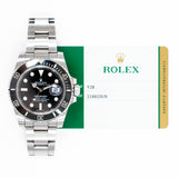 Rolex Submariner Date 116610LN Black Dial May 2019