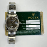 Rolex 178384 BRONZE VI DIAMOND Dial Aug 2011 - View 2