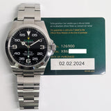 Rolex Air-King 126900 Black Dial Feb 2024