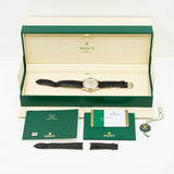 Rolex Cellini Date 50519 Silver Dial Mar 2018