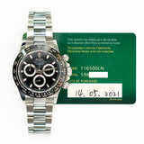 Rolex Cosmograph Daytona 116500LN Black Dial May 2021