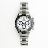 Rolex Cosmograph Daytona 116500LN White Dial Aug 2019