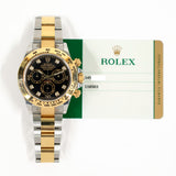 Rolex Cosmograph Daytona 116503G Black Diamond Dial Dec 2017