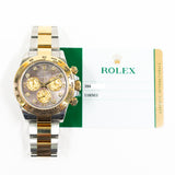 Rolex Cosmograph Daytona 116503 Black MOP Diamond Dial May 2017