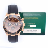 Rolex Cosmograph Daytona 116515LN Chocolate Dial Mar 2021