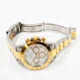 Rolex Cosmograph Daytona 16523G White Diamond Dial Aug 2000