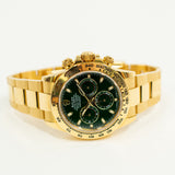 Rolex Cosmograph John Mayer Daytona 116508 Green Dial Aug 2018