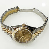 Rolex Datejust 116233G Champagne Jubilee Diamond Dial Aug 2010