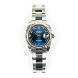 Rolex Datejust 116234 Blue Roman Dial Jul 2016