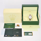 Rolex Datejust 116234 Silver Jubilee Diamond Dial Apr 2009