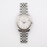 Rolex Datejust 116234 Silver Jubilee Diamond Dial Apr 2009