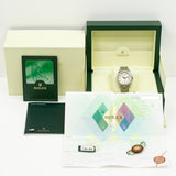 Rolex Datejust 116234 Silver Jubilee Diamond Dial Mar 2006