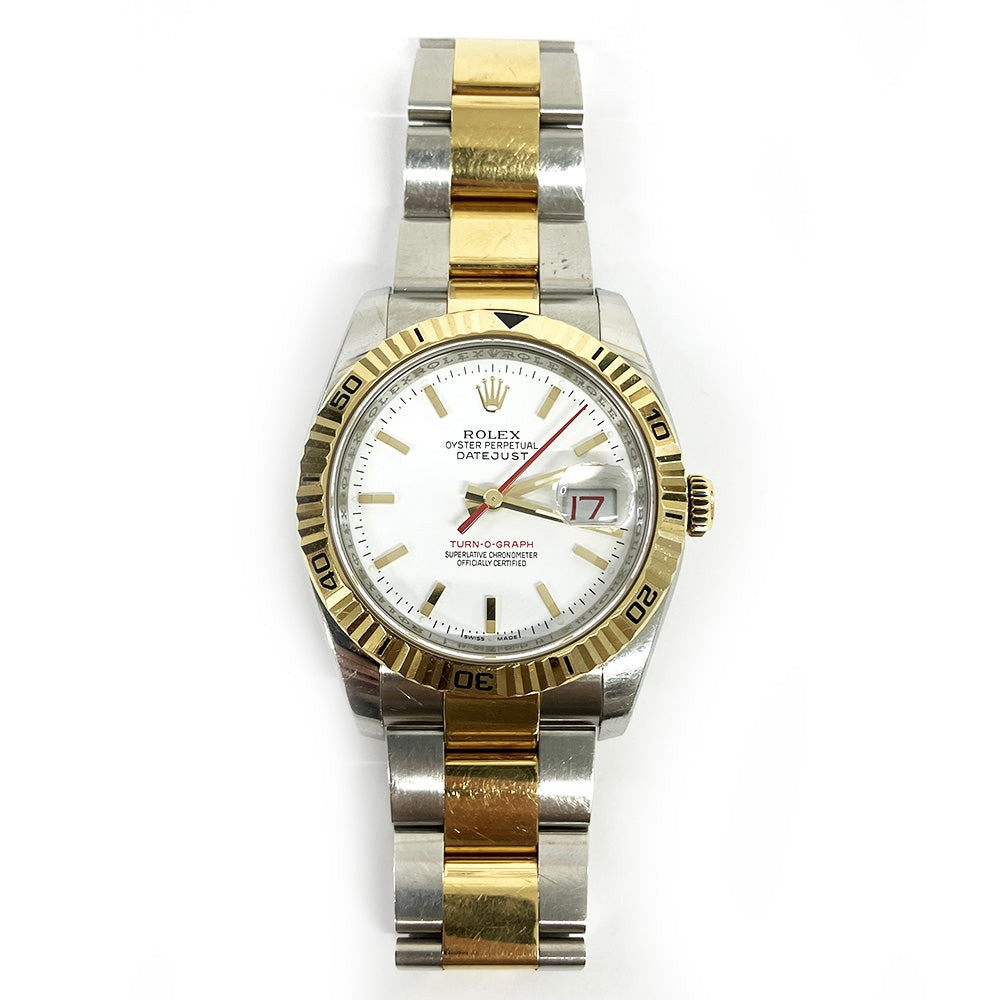 Rolex Datejust 116263 White Dial Jun 2010 – CHRONONATION