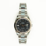 Rolex Datejust 116334 Black Roman Dial Nov 2013