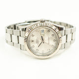 Rolex Datejust 116334 Silver Diamond Dial Apr 2014