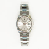 Rolex Datejust 126200 Silver Dial Jan 2021