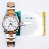 Rolex Datejust 126231 White Dial Dec 2019