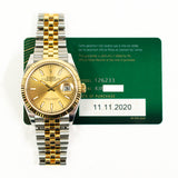 Rolex Datejust 126233 Champagne Dial Nov 2020