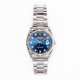Rolex Datejust 126234G Blue Diamond Dial Sep 2022