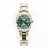 Rolex Datejust 126234 Mint Green Dial Jun 2025