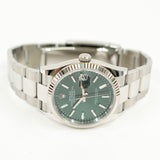 Rolex Datejust 126234 Mint Green Dial Jun 2025
