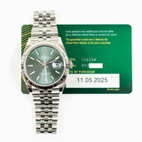 Rolex Datejust 126234 Mint Green Dial May 2025